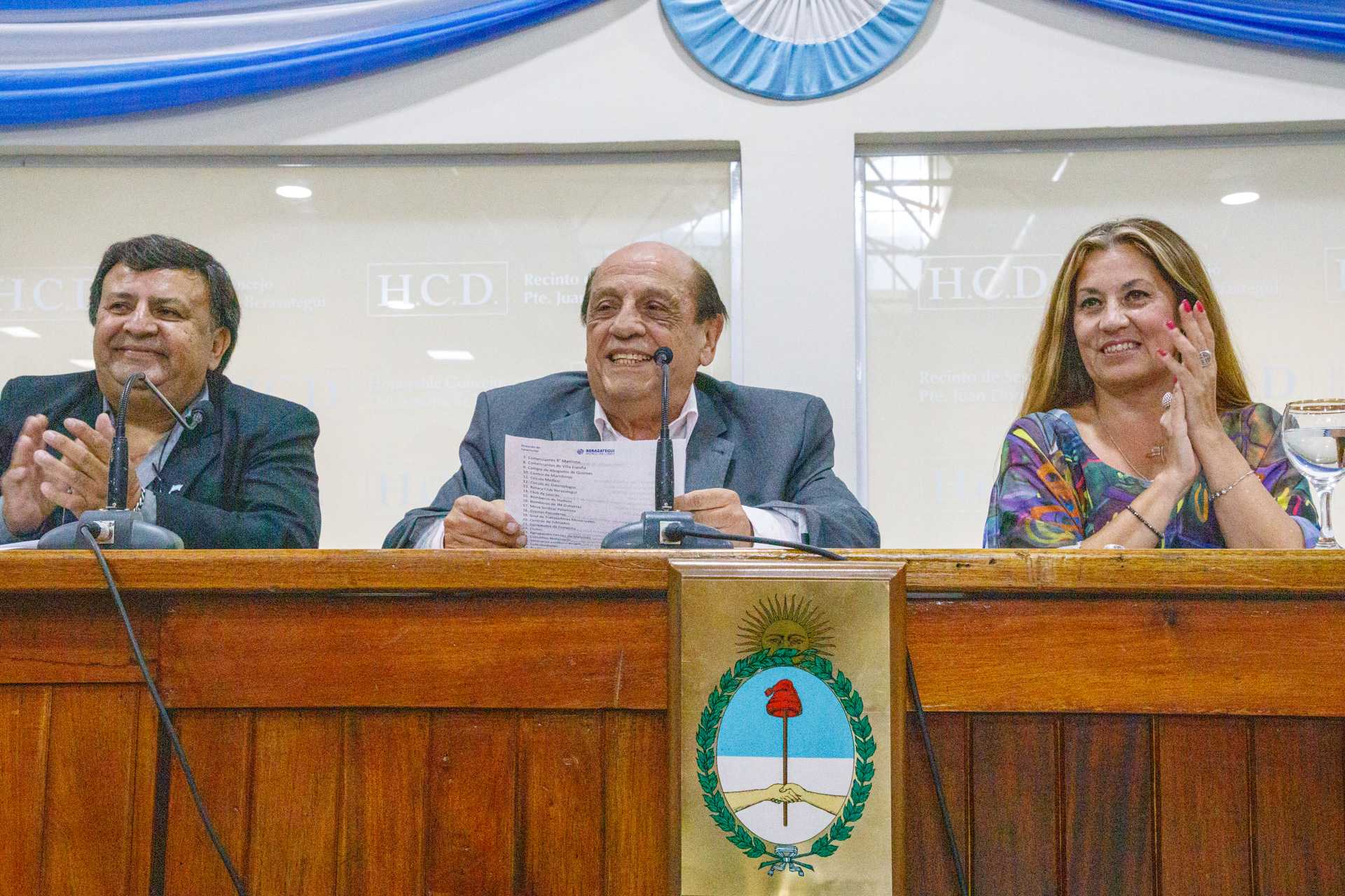 Mussi encabezó la Apertura de Sesiones en el HCD