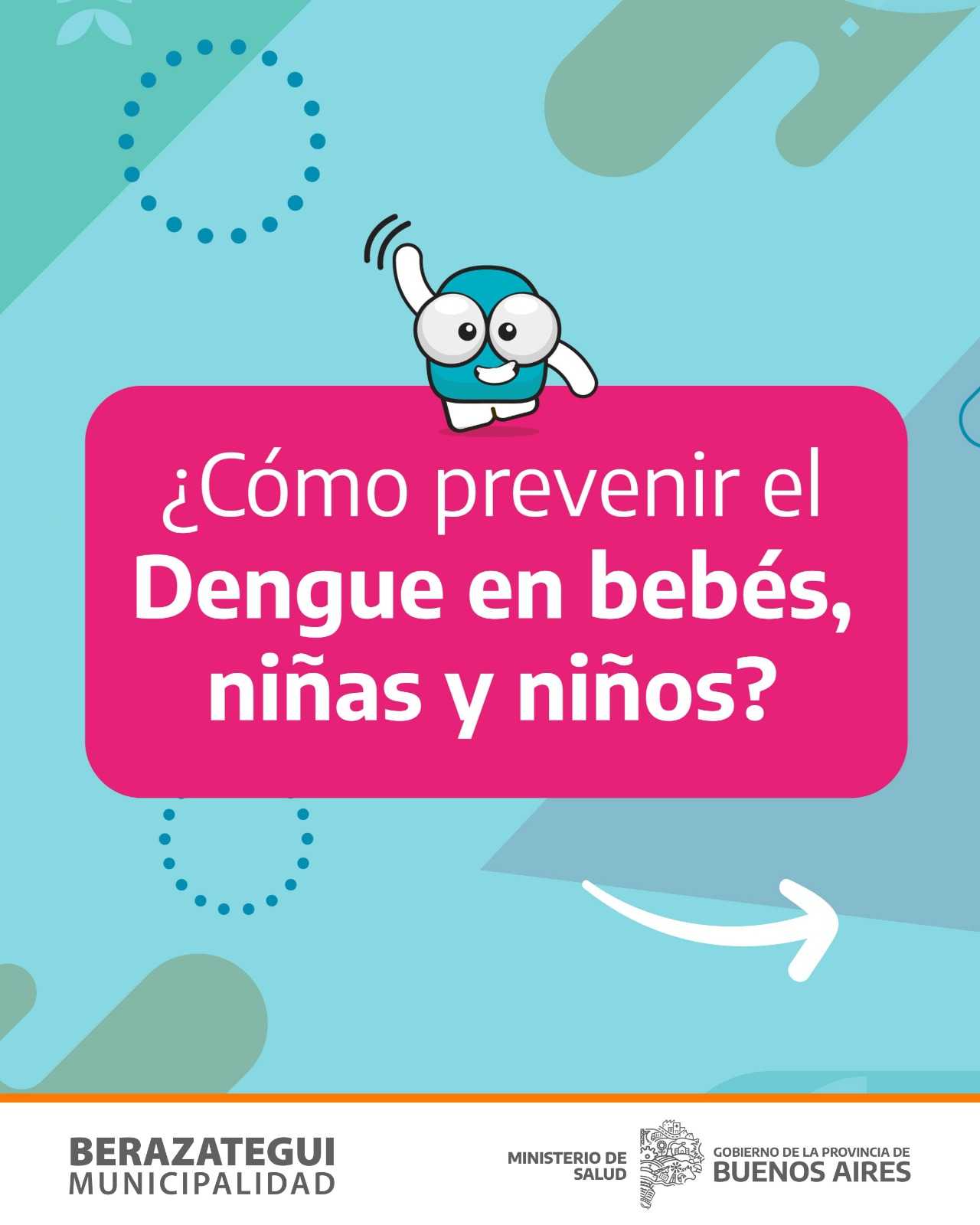 Recomendaciones para prevenir el Dengue en los más pequeños