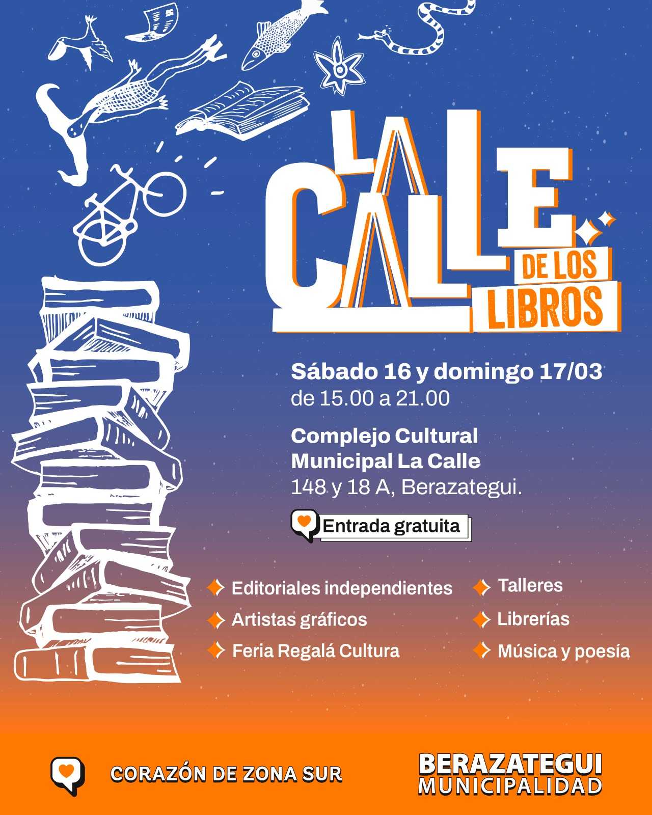 Se viene una nueva edición de La Calle de los Libros