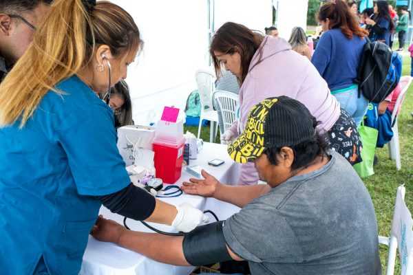 Multitudinaria Jornada de Salud Integral en Pereyra