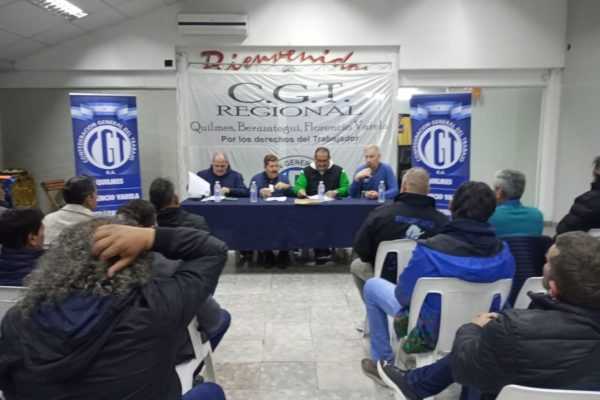 Nuevo Plenario y Documento de la CGT Regional contra la Ley Bases