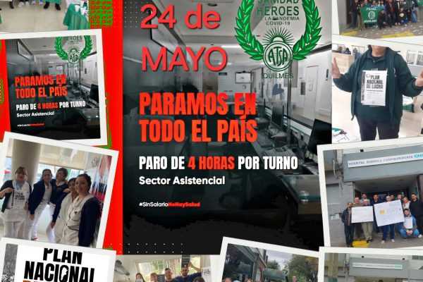ATSA logró acuerdo paritario cercano al 30% para el primer tramo del año