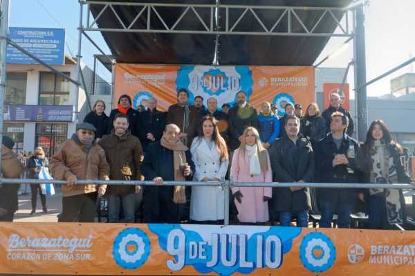 Berazategui tuvo su Gran Fiesta Patria