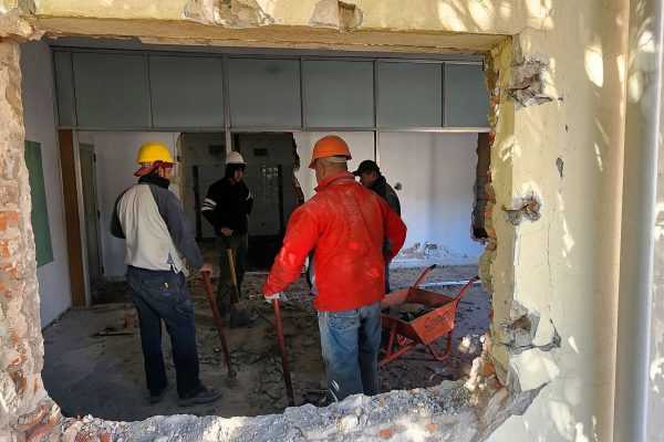Avanzan las Obras del Centro Cívico Municipal Villa España-Plátanos