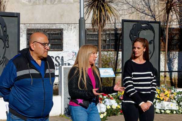 Emotivo Homenaje a Evita