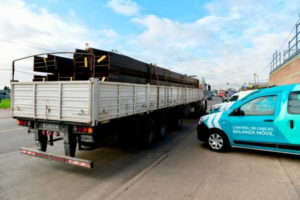La Provincia sacó de las rutas camiones con más de 16 toneladas de exceso en carga