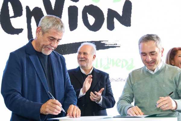 Larroque y Ferraresi participaron de la celebración por el 19º aniversario del programa Envión