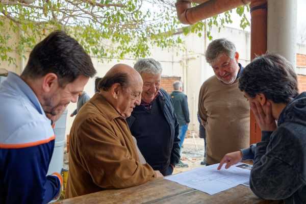 Avanzan las obras en el futuro Centro Cívico Municipal Villa España – Plátanos