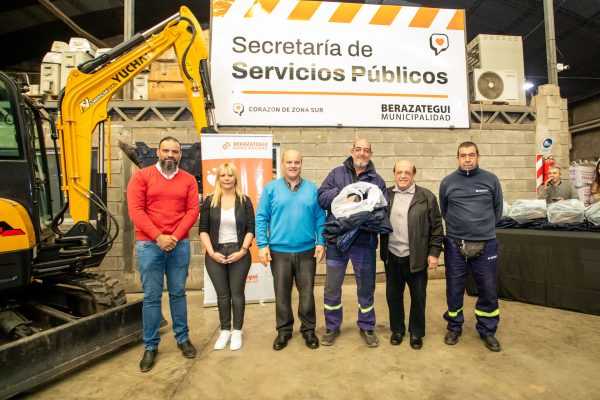 Entregaron Indumentaria de Trabajo a Personal Municipal de Servicios Públicos