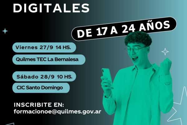 Abrió inscripción para Taller de Oficios Digitales