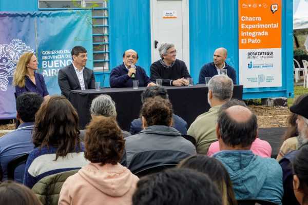 Se inauguró la Chacra Experimental El Pato