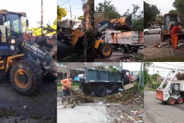 Nuevos Operativos de Limpieza de Puntos de Arrojo Clandestinos de Residuos