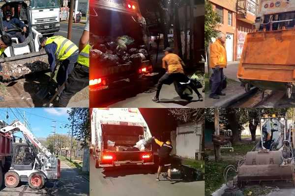 Nuevos operativos municipales de recolección y limpieza