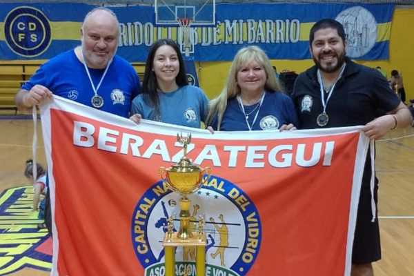 El Voley sigue colocando a Berazategui en lo más alto