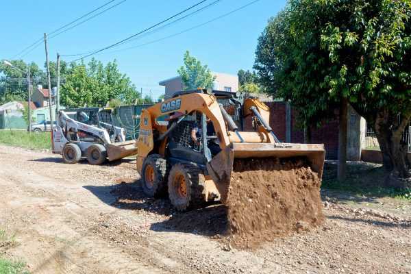 Las Obras Cloacales en Gutiérrez avanzan a paso firme