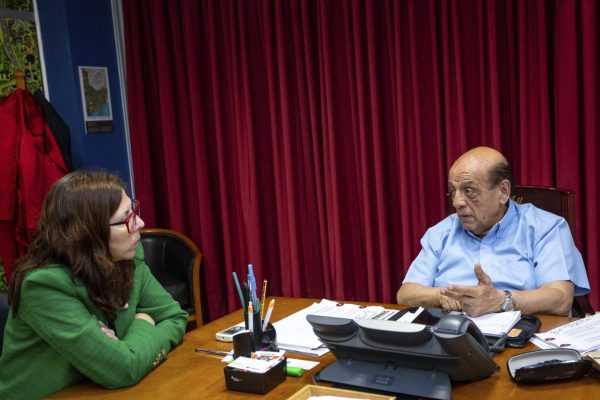 Mussi recibió a la ministra Batakis
