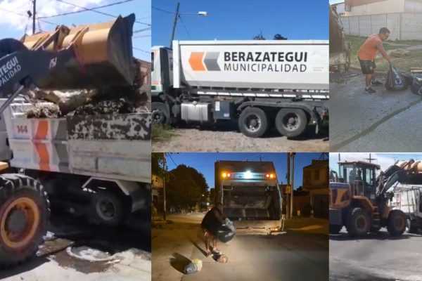Operativos de Limpieza y Recolección en los barrios