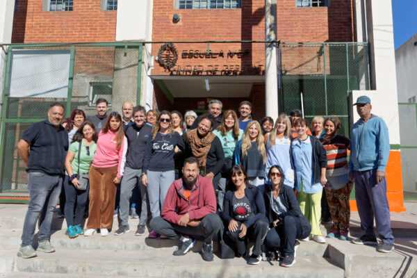 Jornada de Pintura en la Escuela Primaria N° 56 de El Pato