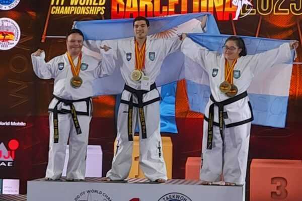 Gran actuación de Matias Bogado en Mundial de Taekwondo Adaptado