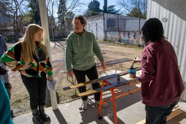 Jornada de trabajo en la Secundaria N° 21