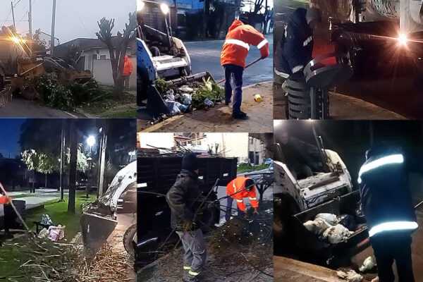 La Municipalidad avanza con operativos de limpieza urbana