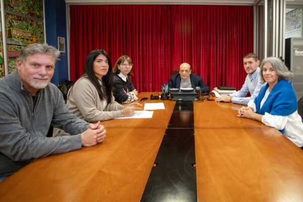 Mussi recibió a la ministra Batakis y conversaron sobre obras en ejecución