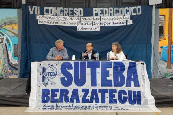 Se realizó el VII Congreso Pedagógico SUTEBA Berazategui