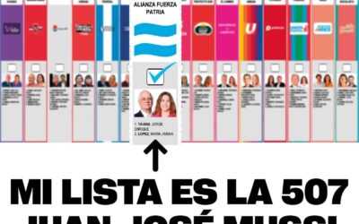Mussi convoca a votar por Fuerza Patria en las elecciones nacionales del domingo 26