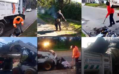 Limpieza Urbana: Siguen los trabajos en los barrios de Berazategui