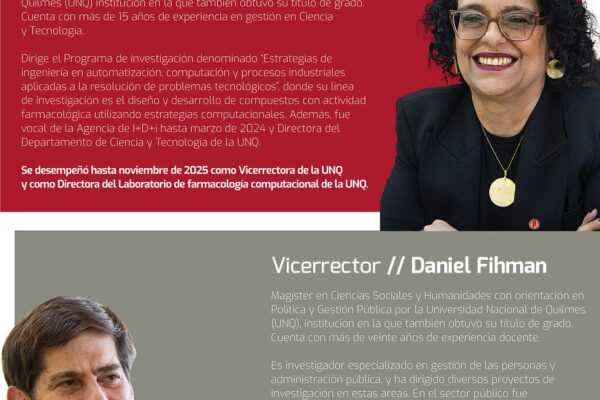 Se eligieron las nuevas autoridades de la Universidad Nacional de Quilmes