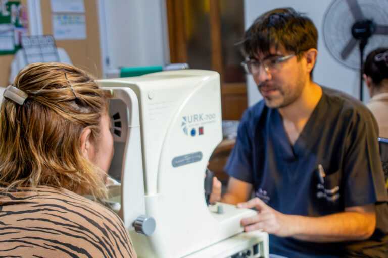 Se realizaron controles oftalmológicos para mayores de 60 años