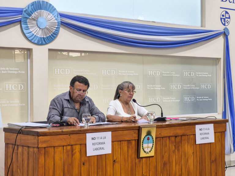 El Concejo Deliberante de Berazategui repudió la reforma laboral propuesta por el Gobierno Nacional