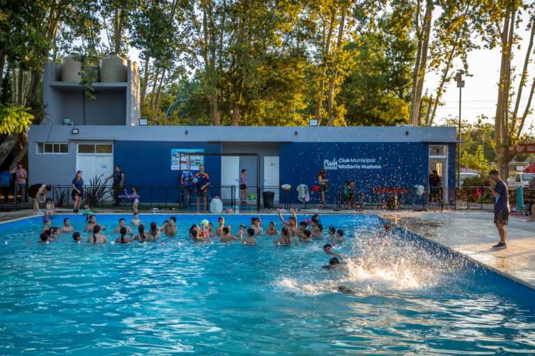 Más berazateguenses disfrutan el verano en el Club Municipal Maltería Hudson