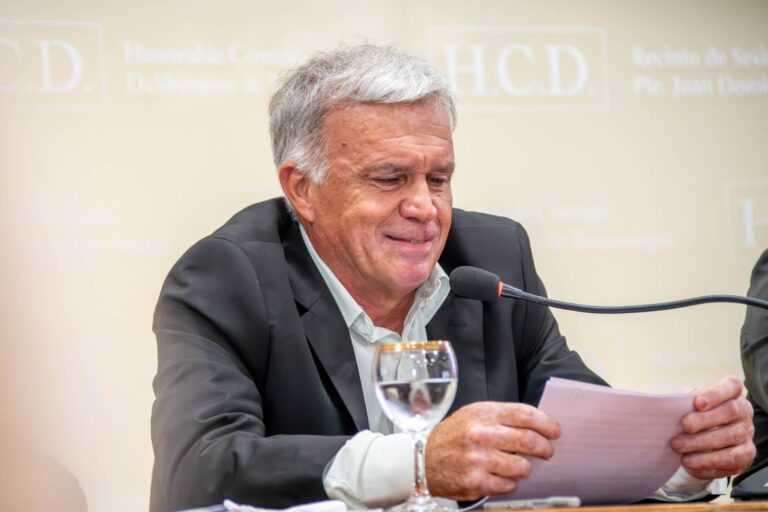 Carlos Balor encabezó la Apertura de Sesiones en el HCD