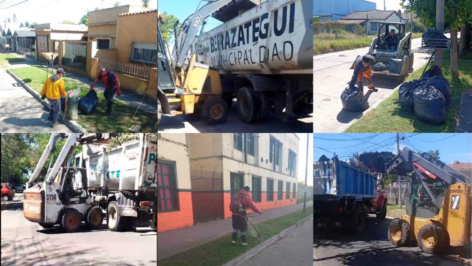 Nuevos operativos de limpieza urbana en distintos puntos de Berazategui ...