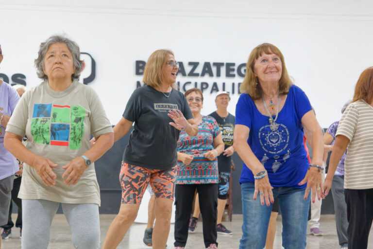 Personas mayores de Berazategui se preparan para los Juegos Bonaerenses