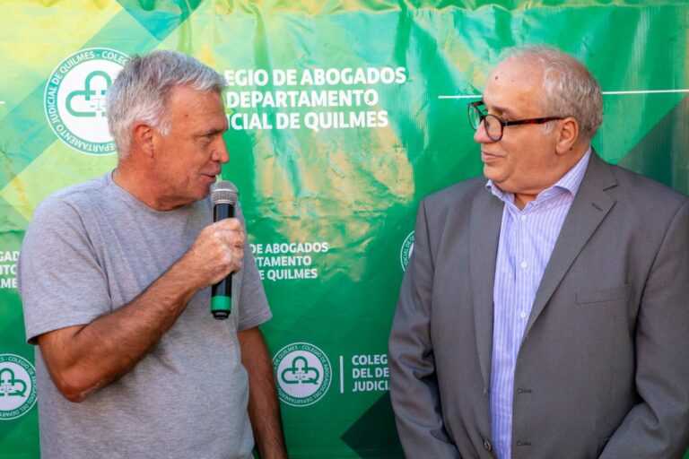 Balor participó de la presentación del proyecto del Nuevo Centro de Convenciones para Abogados