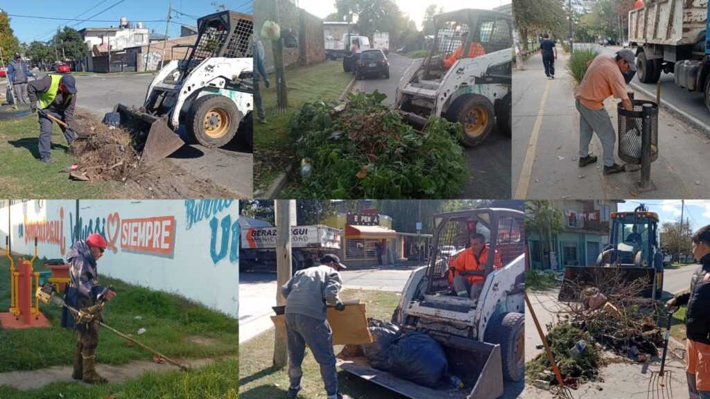 Operativos diarios de limpieza en los barrios - Principios