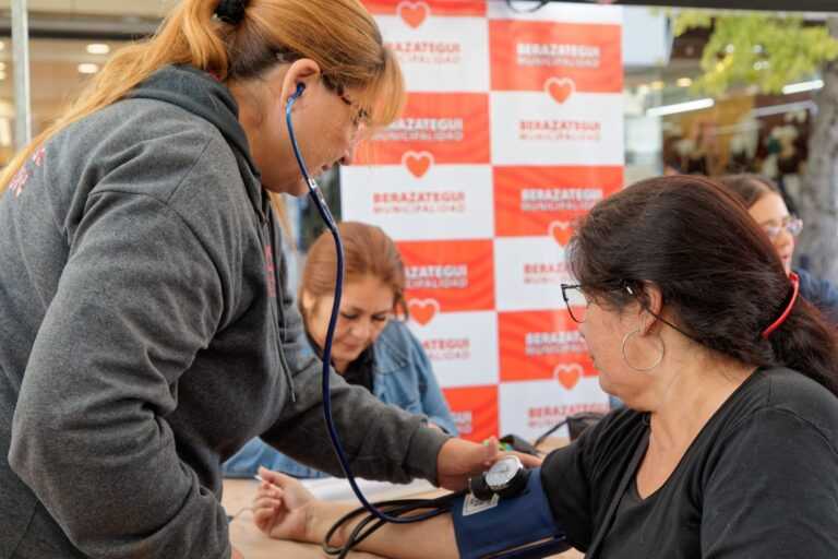 Se realizó una jornada de salud gratuita