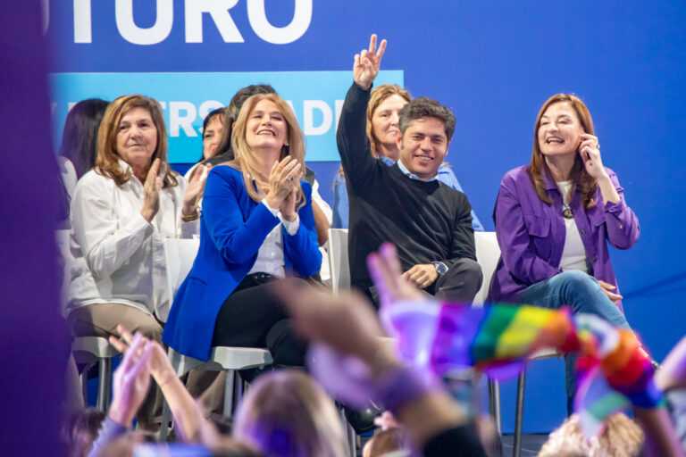 Carlos Balor acompañó a Kicillof en el lanzamiento del MDF Mujeres y Diversidades