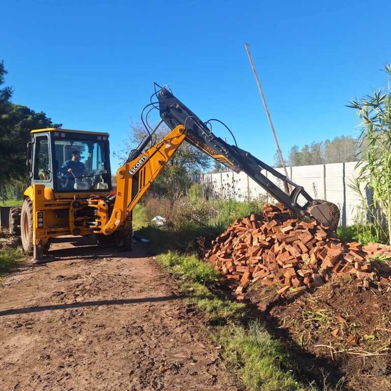 Avanzan los trabajos en el futuro Camping Recreativo del STMB