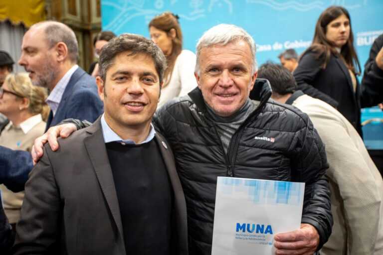 Balor acompañó a Kicillof en una nueva iniciativa para mejorar la calidad de vida de niños y adolescentes