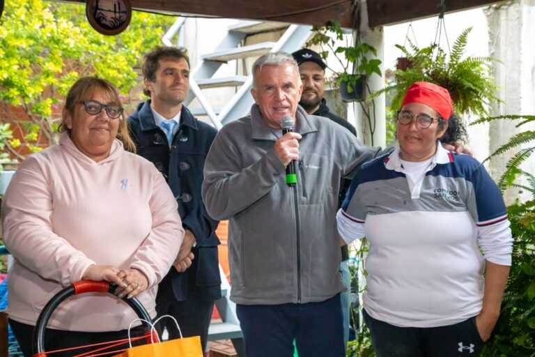 Balor visitó el Comedor San José y destacó el trabajo comunitario en El Pato