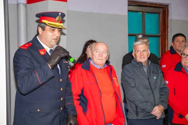 Carlos Balor destacó el compromiso y la vocación de los bomberos voluntarios