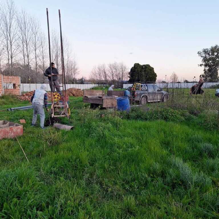 Avanzan obras en la construcción del futuro Camping de los Municipales de Berazategui