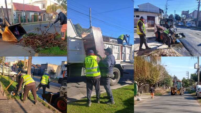 Más operativos de limpieza integral en Berazategui