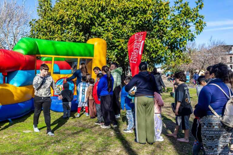En Berazategui, las vacaciones de invierno se disfrutaron en familia
