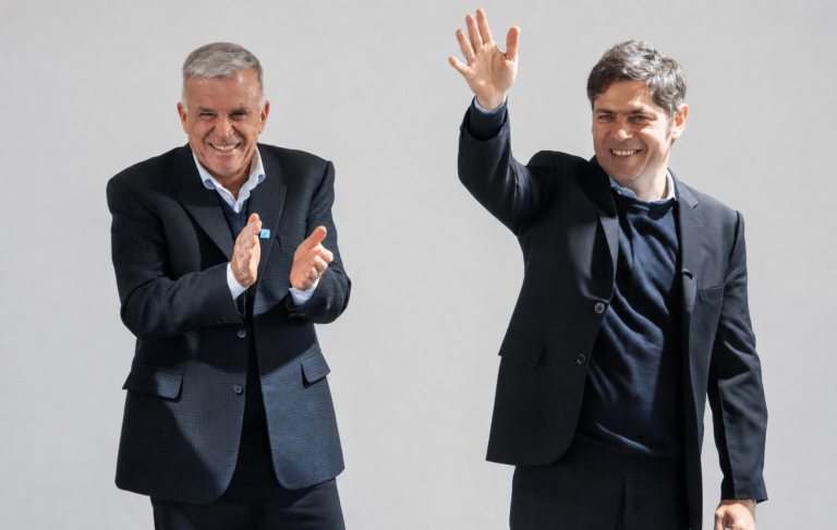 Kicillof visita Berazategui para inaugurar obras junto al intendente Carlos Balor y poner en marcha nuevos proyectos educativos