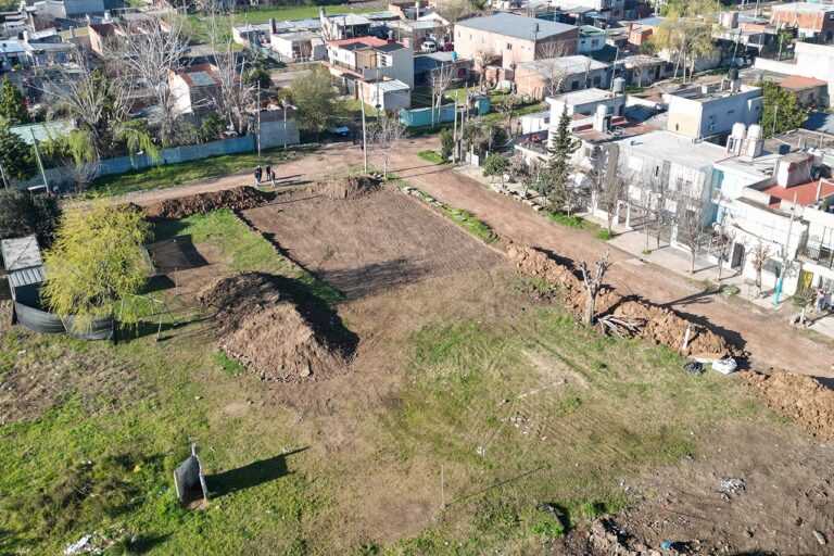 Nuevo espacio público en barrio Asunción contará con cancha de piki vóley, playón deportivo y sector de juegos