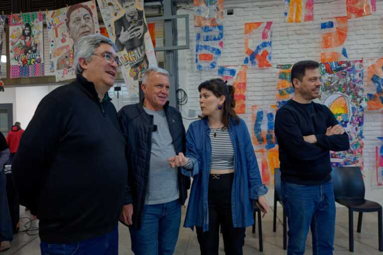 Cientos de jóvenes celebraron el 5to aniversario del Complejo Cultural Municipal La Calle